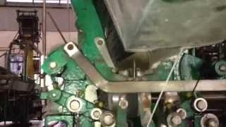 mat weaving machinepp mat jacquard Loom Woven Matting Production Line [upl. by Artie]