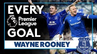 WAYNE ROONEY EVERY PREMIER LEAGUE GOAL [upl. by Easter580]