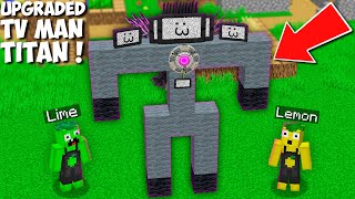 What if YOU SPAWN NEW UPGRADED TV MAN TITAN in Minecraft  NEW SKIBIDI MOB [upl. by Arnold]