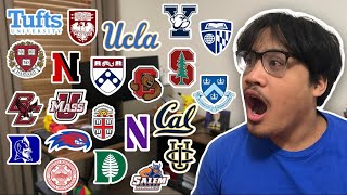 COLLEGE DECISION REACTIONS 2024 Ivies Stanford UCs T20s and more [upl. by Angelico571]