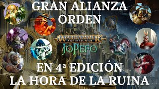 Warhammer Age of Sigmar  Trasfondo Gran Alianza Orden 4ª edición La Hora de la Ruina [upl. by Ainat]