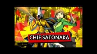 Persona 4 Golden Chie Old VS Newavi [upl. by Aifoz]