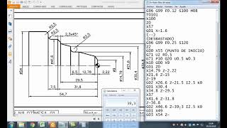 Taller CNC  Programación de ejemplo [upl. by Rand493]