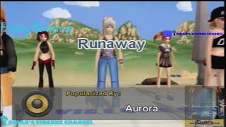 Runaway  Aurora Karaoke [upl. by Milda]