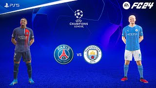 FIFA 24  PSG vs Manchester City  UEFA Champions League Final  PS5™ 4K60FPS [upl. by Landon]