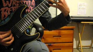 Aversions Crown  The Glass Sentient Guitar Cover [upl. by Ezzo7]