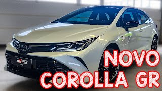 Avaliação NOVO COROLLA 2024  A VERSÃO ESPORTIVADA DO NOVO COROLLA GR [upl. by Lorette]