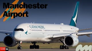 LIVE Manchester Airport Plane Spotting [upl. by Yseult]