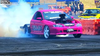 Sundays burnouts with Chubba  Burnout ute at Bathurst Autofest [upl. by Strain830]