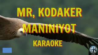 Bisaya Song  Maniniyot Maniniyot  Karaoke [upl. by Nalorac]