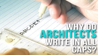 Architectural Lettering Techniques [upl. by Ahsia]