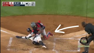 Aaron Judge home runs Grand Slam 🔥🔥 Everson Pereira RBI vs Nationals [upl. by Blondelle150]