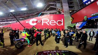 GoPro Adam Cianciarulos 250 Main Event Win 2019 Monster Energy Supercross From Glendale [upl. by Hacceber]