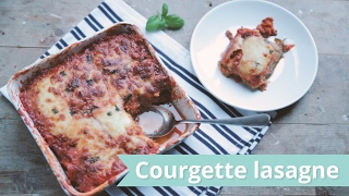 RECEPT  Courgette Lasagne [upl. by Nnylannej547]