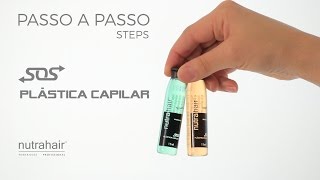 Tutorial Plástica Capilar Nutrahair  Reconstrução Profunda [upl. by Rechaba]