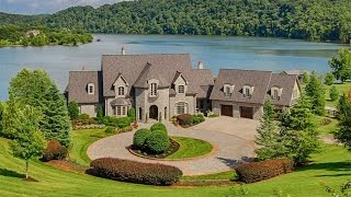 Exquisite Lakefront Home in Louisville Tennessee [upl. by Ahsinahs]