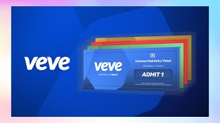 IRL MEETS DIGITAL WITH VEVE ENTRY TICKET CRAFT [upl. by Rigby345]