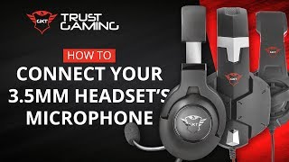 How To Connect 35 mm Gaming Headset Microphone🎧🎙️ [upl. by Namyw]