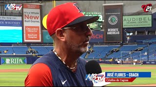 El puertorriqueño José David Flores nos habla de su regreso como coach con los Criollos de Caguas [upl. by Farnsworth]