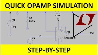 How to START with LTSpice Beginner Tutorial OpAmp [upl. by Nadruoj559]