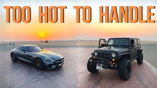 FPV vs AMG GTS  180KMh 😳 [upl. by Eedahs261]