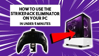 How to USE the FPS ELIMINATOR STRIKEPACK ON PC FORTNITE WARZONE ETC [upl. by Ames]