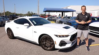 Is the 2024 Ford Mustang GT Performance Pack BETTER to BUY than a Dark Horse [upl. by Nogas975]