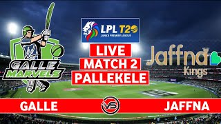 LPL LIVE 2024  Live cricket match today  GM vs JK Score live  Jaffna vs Galle 2nd Match [upl. by Yelrahs]