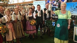 Herbstfest Rosenheim 2016  der Anstich  AuerbräuFesthalle [upl. by Eniawd]