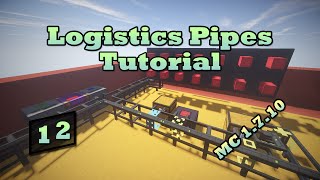 Logistics Pipes Tutorial  12  Buildcraft Chipsets [upl. by Karlotte514]