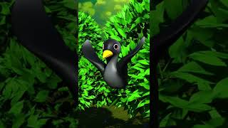 Fox and Crow Story  चालाक लोमड़ी और कौवा  Panchatantra Ki Kahani  Hindi Cartoon shorts [upl. by Anum52]