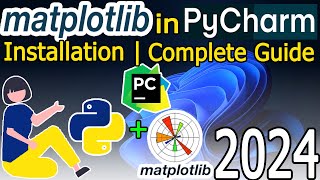 How to Install Matplotlib in PyCharm  Python Package on Windows 1011  2024 Update Complete Guide [upl. by Krystle]