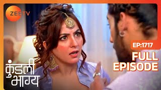 Shaurya Refuses To Marry Shanaya  Kundali Bhagya  Full Ep 1717  Zee TV  11 Dec 2023 [upl. by Oregolac737]