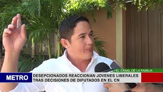 DESEPCIONADOS REACCIONAN JOVENES LIBERALES TRAS DECISIONES DE DIPUTADOS EN EL CN [upl. by Anawed]