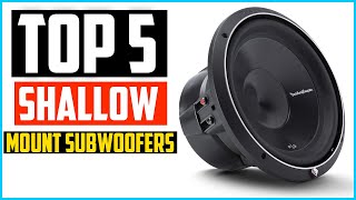 Top 5 Best Shallow Mount Subwoofers In 2020 – Reviews and Buying Guide [upl. by Lemuela]