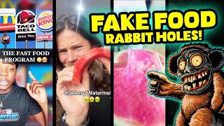 US vs UK  Fake Food Rabbit Holes [upl. by Urbai]