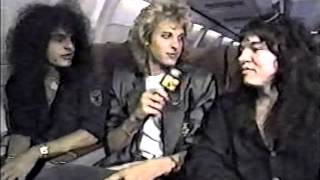 Cinderella Interview Vintage MTV Headbangers Ball 1989 Moscow Music Peace Festival [upl. by Lasorella]