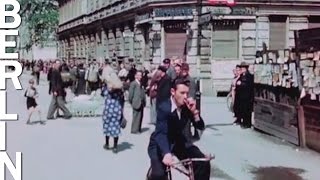 Berlin in July 1945 HD 1080p color footage [upl. by Nolham151]