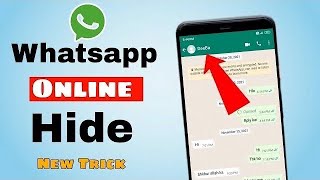 WhatsApp Par Online Hota Huwa Bhi Offline Kaise Dikhe  How to Disable WhatsApp Online Status [upl. by Debbra]