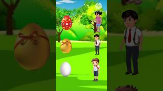 Imli ke egg se bhoot nikala 😃🥰shorts viralcartoon animation [upl. by Harve]