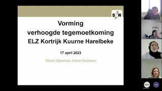 Vorming verhoogde tegemoetkoming voor hulpverleners in het kader van GBO [upl. by Cleodel]