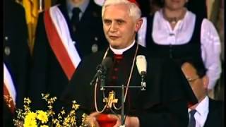 Papst Benedikt XVI Kardinal Ratzinger Abschied als Erzbischof von München und Freising 1982 [upl. by Ahsienaj]