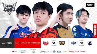 🔴 LIVE  MPL ID S14  Regular Season Hari 1 Minggu 6  Bahasa Indonesia [upl. by Nylrac]