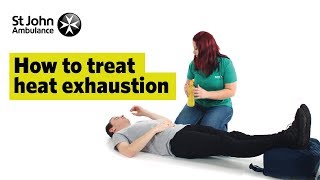 How To Treat Heat Exhaustion Signs amp Symptoms  First Aid Training  St John Ambulance [upl. by Spracklen]