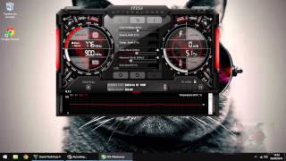 HOW TO OVERCLOCK NVIDIA GEFORCE 710M  MSI AFTERBURNER  COMO OVERCLOCKEAR NVIDIA GEFORCE 710M [upl. by Ayle]