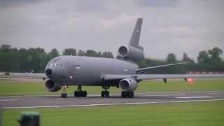 KC10 takeoff RIAT 2012 [upl. by Trelu343]