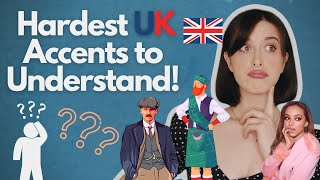 The 5 Hardest British Accents to Understand [upl. by Enomahs]