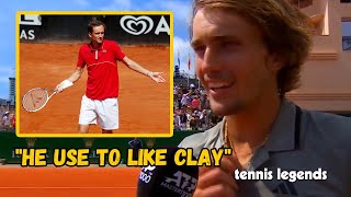 Alexander Zverev quotDaniil beat me on clayquot  Monte Carlo 2023 [upl. by Lamrej554]