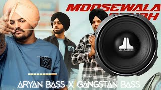 Punjabi Mashup Bass Boosted  Sidhu Moosewala X Shubh  Aryan Bass X Gangstan Bass [upl. by Carlyn]