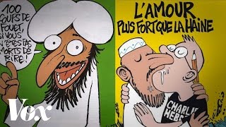 Charlie Hebdo’s most famous cartoons translated and explained [upl. by Latvina]